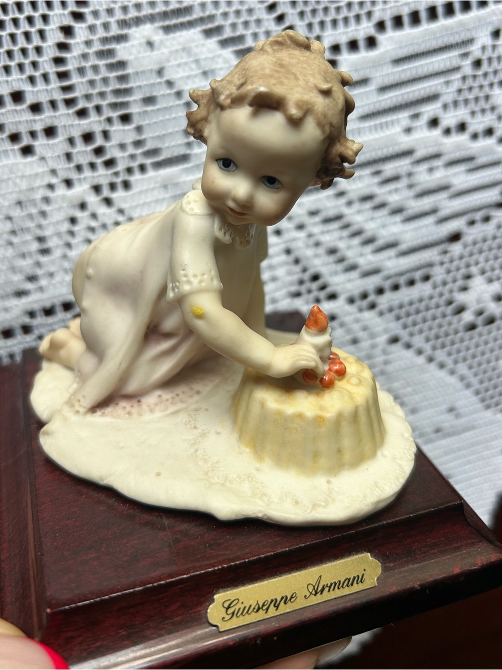 Vintage Rare Giuseppe Armani Figurine collectible.